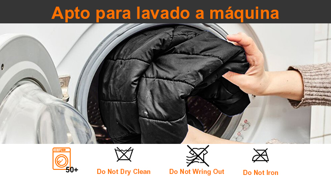 Chaleco calefactable Techstuph lavable a máquina