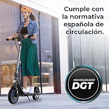 Cecotec Bongo Serie D homologado DGT normativa española