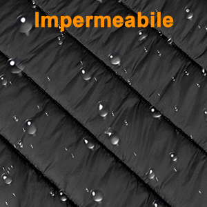 Chaleco calefactable Amiable impermeable y resistente al viento