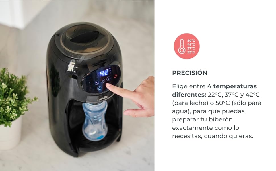 Nuvita 1180 Lattespresso - Depósitos higiénicos y desmontables