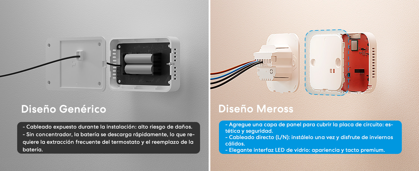 Secuencia de diagramas técnicos que muestra los componentes y las especificaciones del producto con anotaciones de medición y texto instructivo.