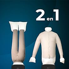 Maniquí plancha camisas y pantalones IronHero 1200