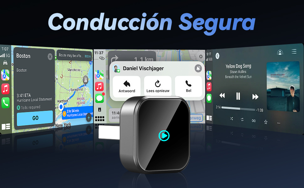 Adaptador DEALAZOT H3 compacto con puertos USB-A y USB-C